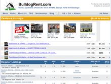 Tablet Screenshot of bulldogrent.com